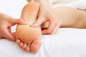Fußmassage